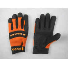 Black Goat Skin Aramid Back Work Glove